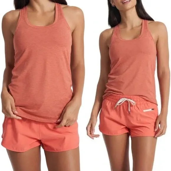 Vuori Lux Performance Tank Lychee Heather SZ XS - Picture 13 of 13